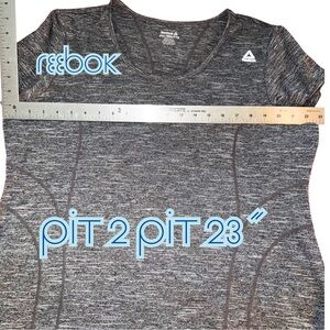 Reebok Charcoal Heather Tee